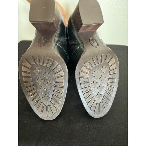 Eurosoft by Sofft Women's Black Strappy Faux Leather Booties Ankle Boots Size 7M - Picture 6 of 8